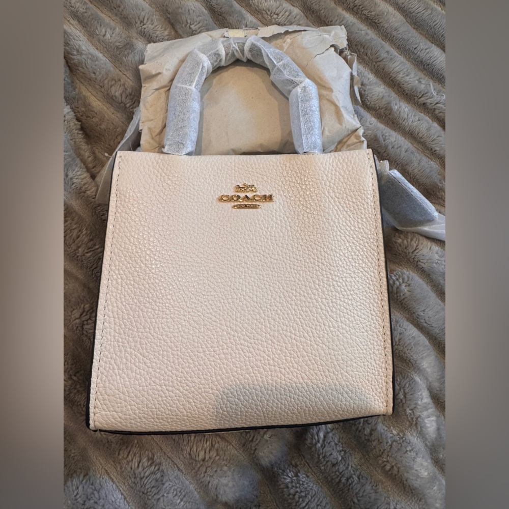 NWT - Coach Light Khaki Multi Crossbody Bag